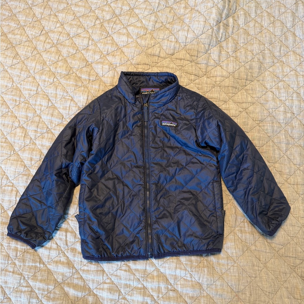 Patagonia Kids Navy Puffer Jacket